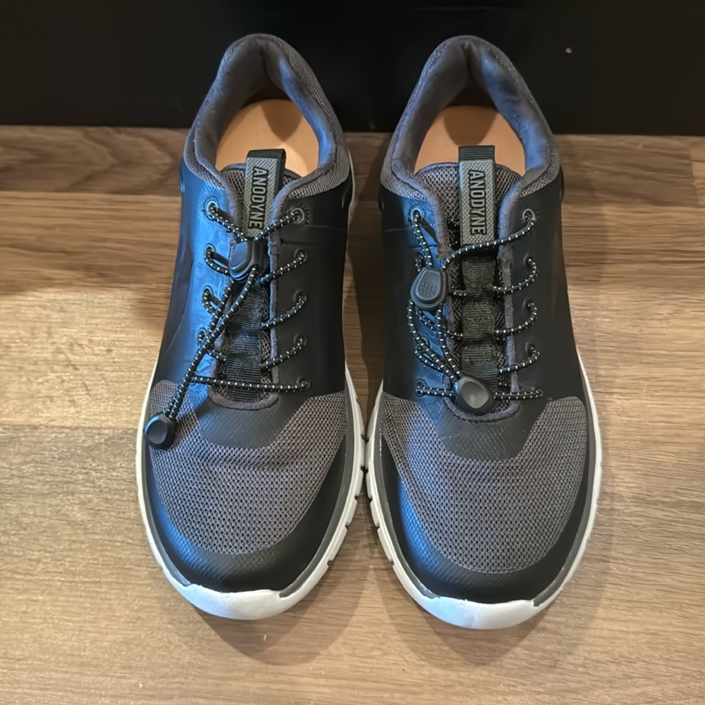 Anodyne Orthotic Shoes, No. 23 Sport Runner, BLACK GREY - US 8.5M